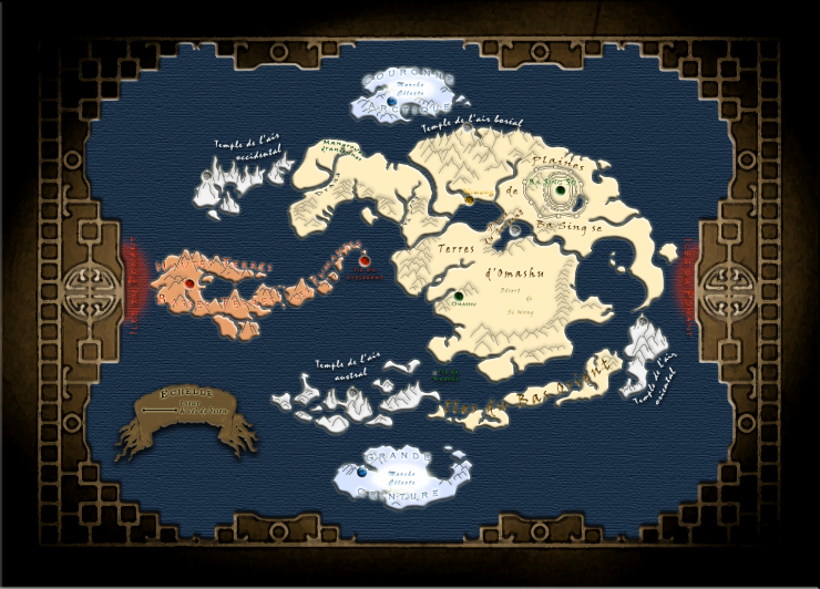 Avatar – The Last Airbender » avatar world map. Avatar World Map